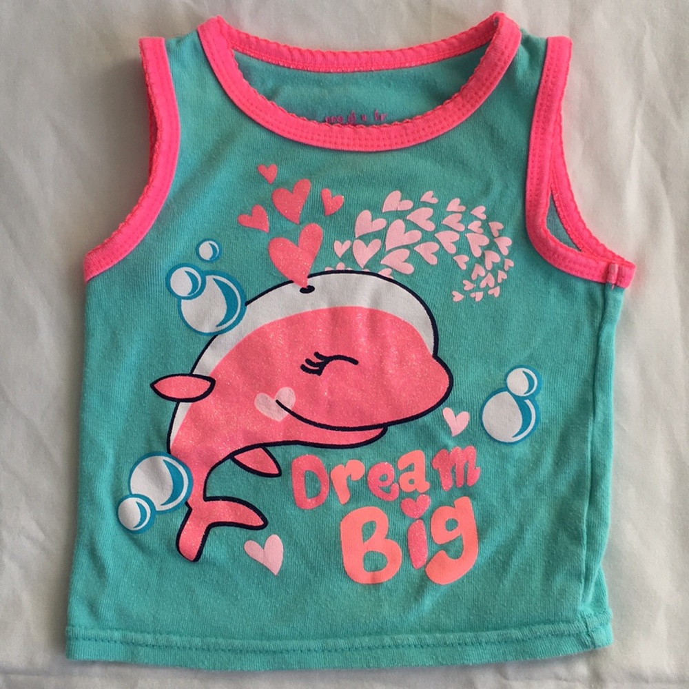 Garanimals | 6-9M “Dream Big” Dolphin Top